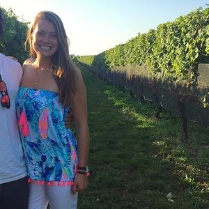 Lily Pulitzer Tube Top